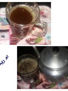 صورة لوصفة اتاي بالنعناع على طريقتي