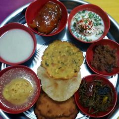 A picture of Moong Dal Poori.