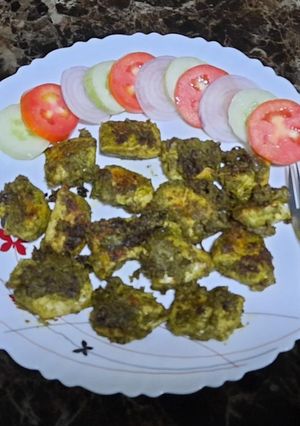 হরিয়ালি কাবাব(Hariyali kabab recipe in Bengali) রেসিপির প্রধান ছবি