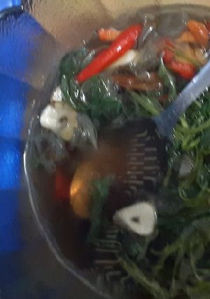 Foto resep Tumis kangkung simple