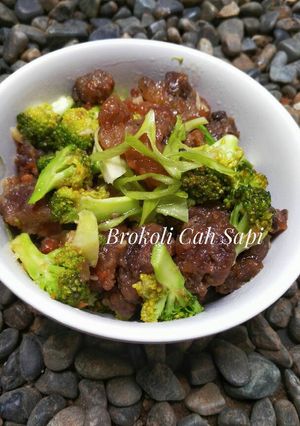 Foto resep Brokoli Cah Sapi