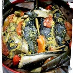 รูปของ Pepes ikan lele