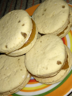 Una foto de Alfajores de maicena veganos