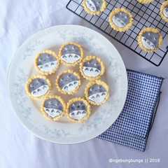A picture of Totoro Tarts Pudding.