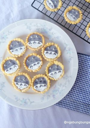 Foto resep Totoro Tarts Pudding