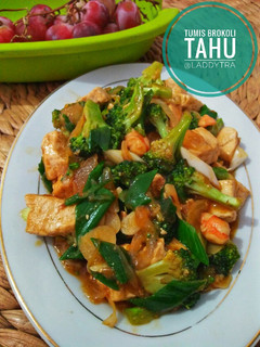 Foto resep Brokoli tumis tahu