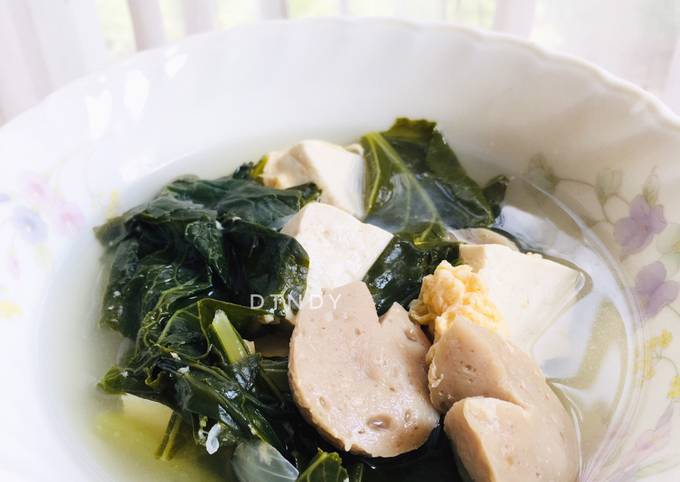 Recipe: Delicious Sop Baso Tahu Sawi