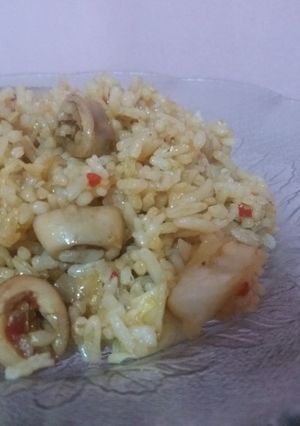 Foto resep Nasi Goreng Cumi Asin
