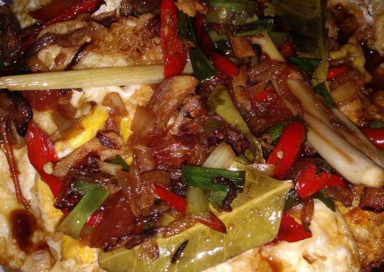 Telur ceplok bumbu kecap