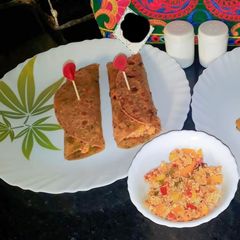 A picture of Stuffed Thepla Rolls.