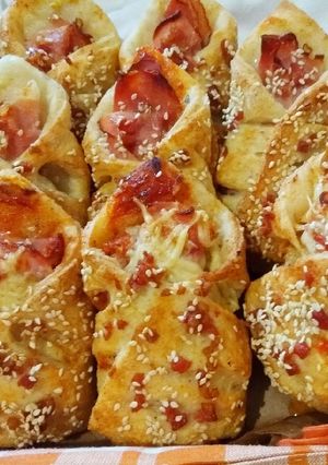 Gluténmentes töltött papucsok recept fotója