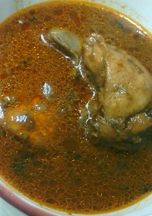 A picture of Kenyan chicken stew# chicken contest.