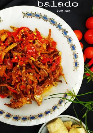 Foto resep Balado ikan asin