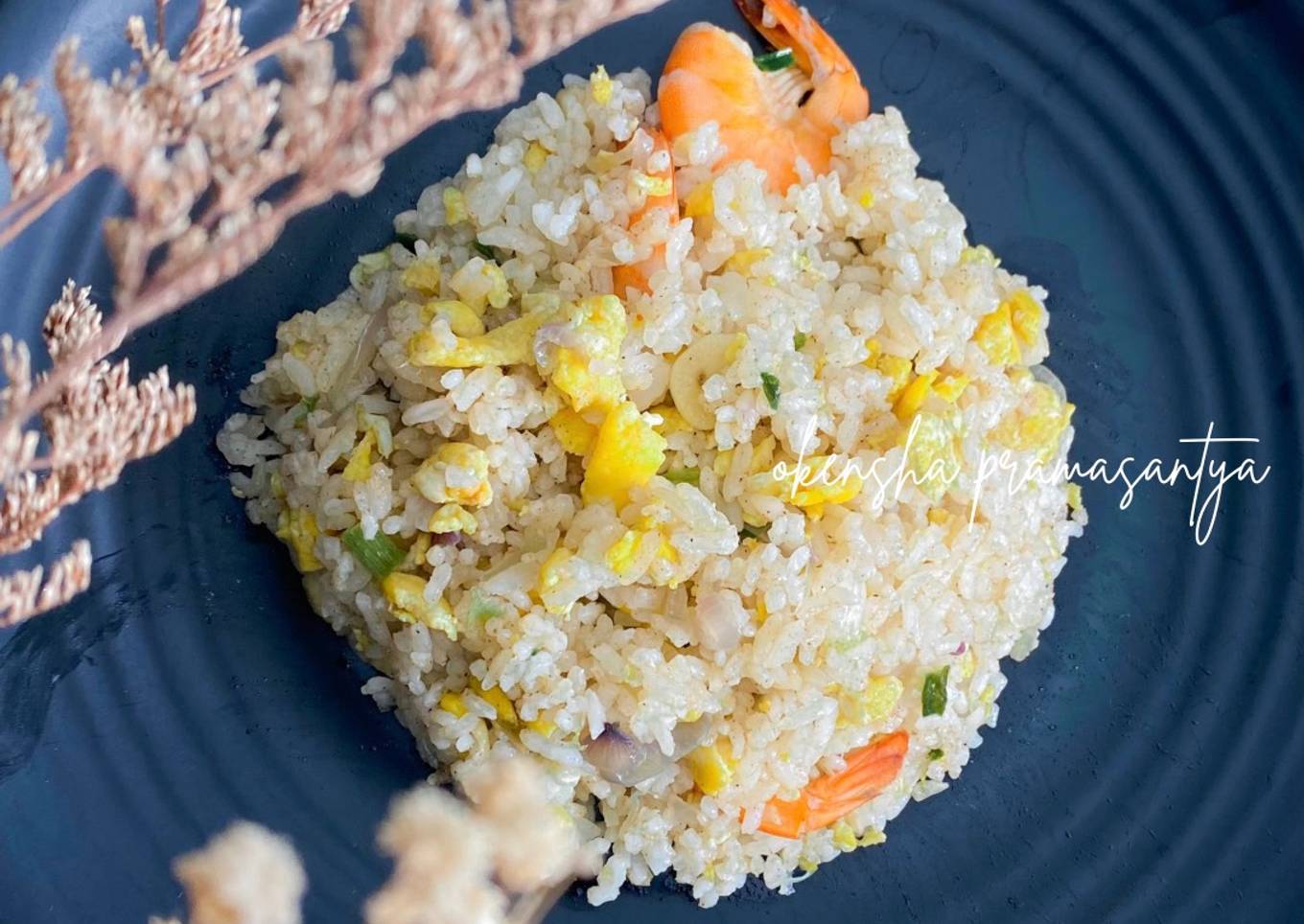 Nasi Goreng Putih Simple