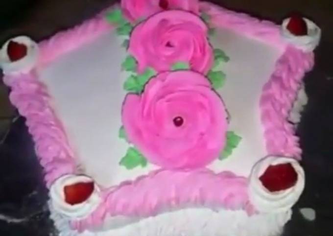 Recipe of Quick Fresh strawberry cake