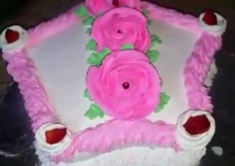 Recipe of Speedy Fresh strawberry cake