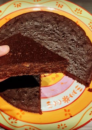 Une photo de Moelleux au chocolat et à la... courgette