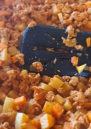 Una foto de Picadillo de soya