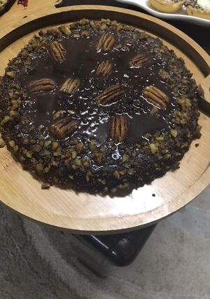 صورة لوصفة كيك بالجوز