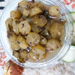 A picture of Bilimbi / Bimbli Pickle.