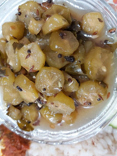 A picture of Bilimbi / Bimbli Pickle.
