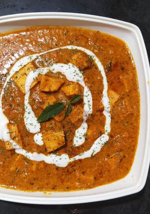 A picture of Restraunt style paneer lababdar.
