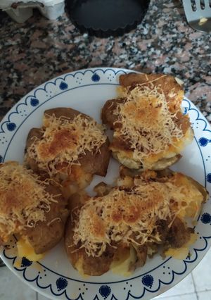 Una foto de Papas estrelladas