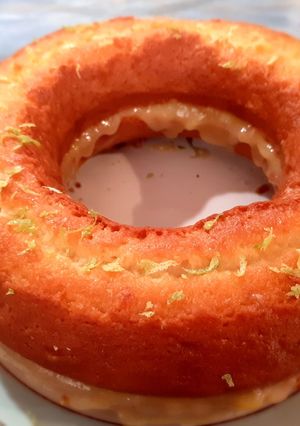 Une photo de Gâteau au yaourt et citron