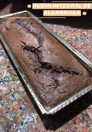 Una foto de Budín integral de algarroba