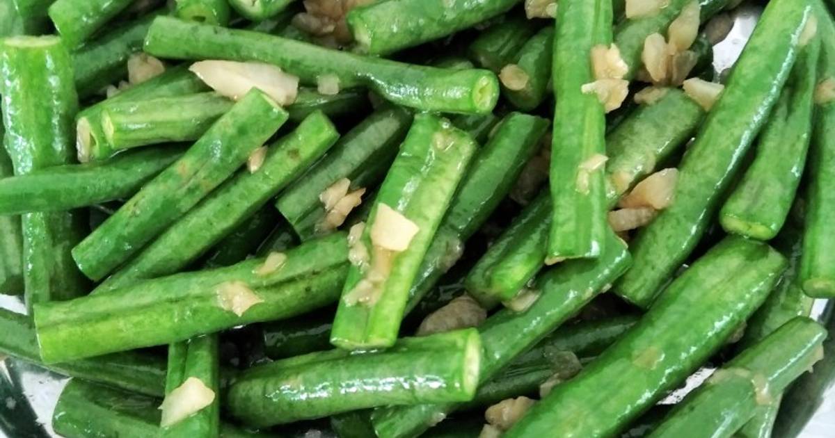 Resipi Tumis Sayur Kacang Panjang Sihat Ala Chinese Food Oleh