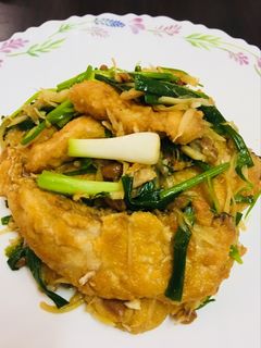 รูปของ ปลาช่อนผัดขึ้นฉ่าย