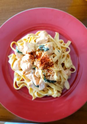 Foto resep Creamy Tagliatelle al Salmone