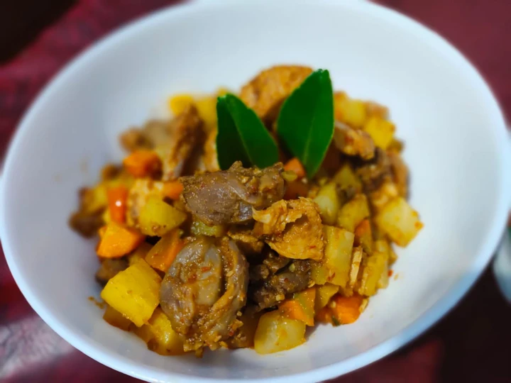 Langkah Gampang Membuat Resep 5. Sambal Goreng Ati Ayam yang Lezat Sekali Anti Ribet, Mantap Sekali