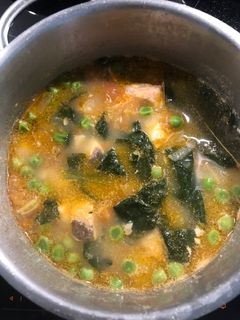 Una foto de Salmón guisado con patatas