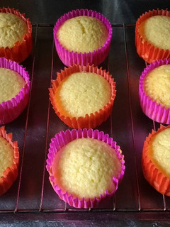 Una foto de Muffins de coco