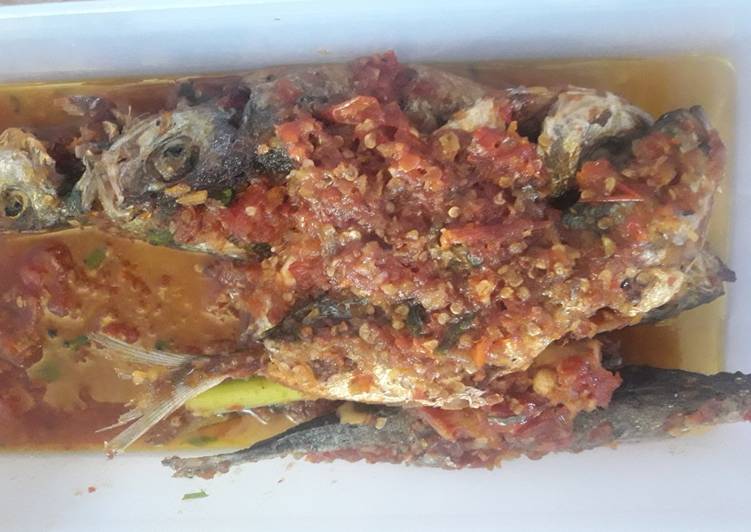 Ikan kembung balado versi 2