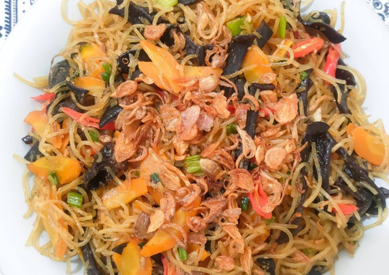 Bihun Goreng Jamur