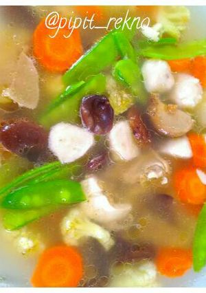 Foto resep Sup Ayam Jamur