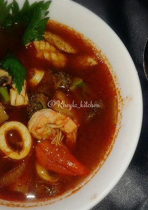 Foto resep Tom Yum bumbu instan 😁