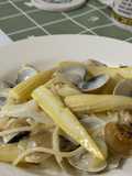 White Sauce Clam Pasta