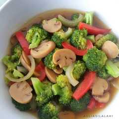 A picture of Tumis Brokoli Jamur.