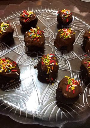 صورة لوصفة كرات الشوكولاتة الشهية 😋😍