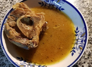 Una foto de Caldo de Osobuco