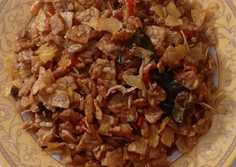 Resep: Kering tempe kentang teri medan yang Lezat