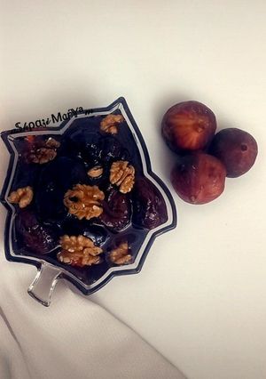 عکسی از دستور مربای انجیر
