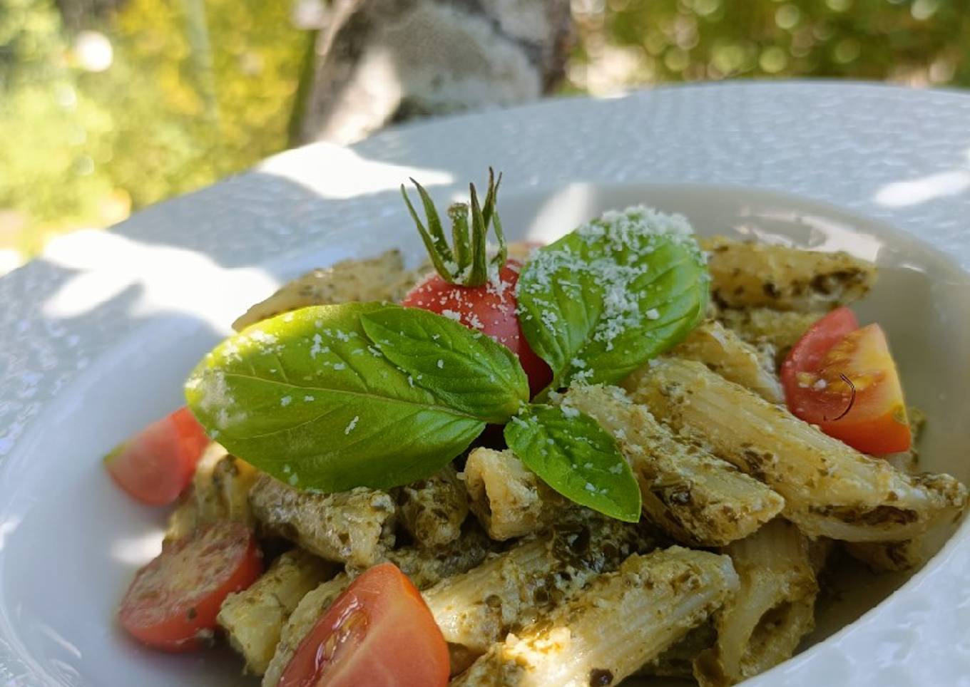 🌱Pennes Pesto Ricotta