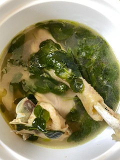 A picture of Tinola (Chicken).