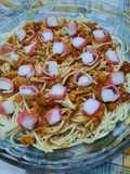 Fideos con Kanikama al horno