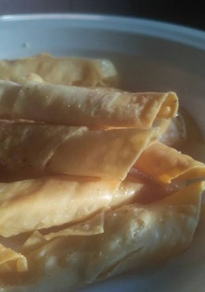 Foto resep Kentang gulung pangsit