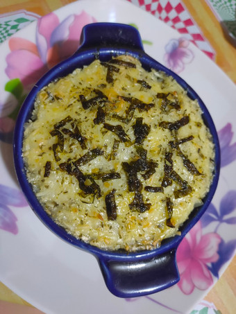 Bagaimana Menyiapkan Salmon mentai rice tidak pedas Menu Enak